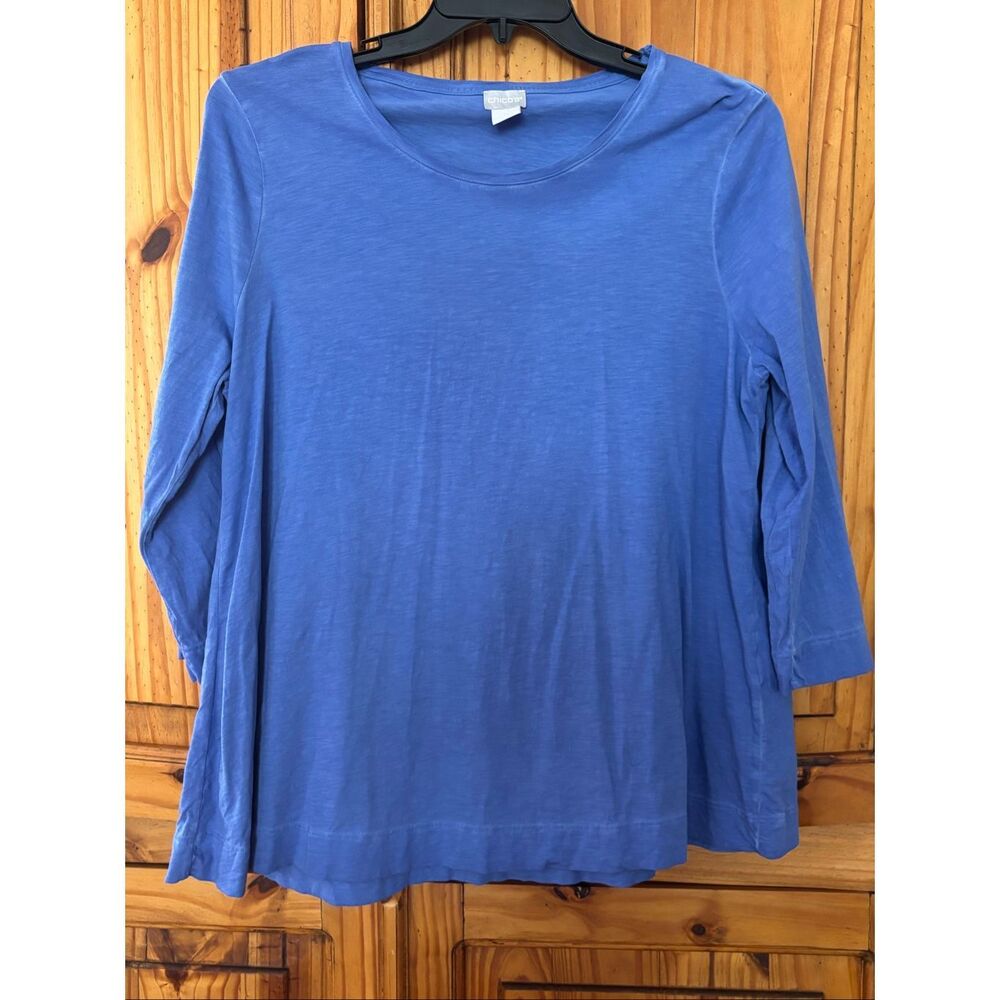 Chico’s 3/4 Sleeve Cotton Tee